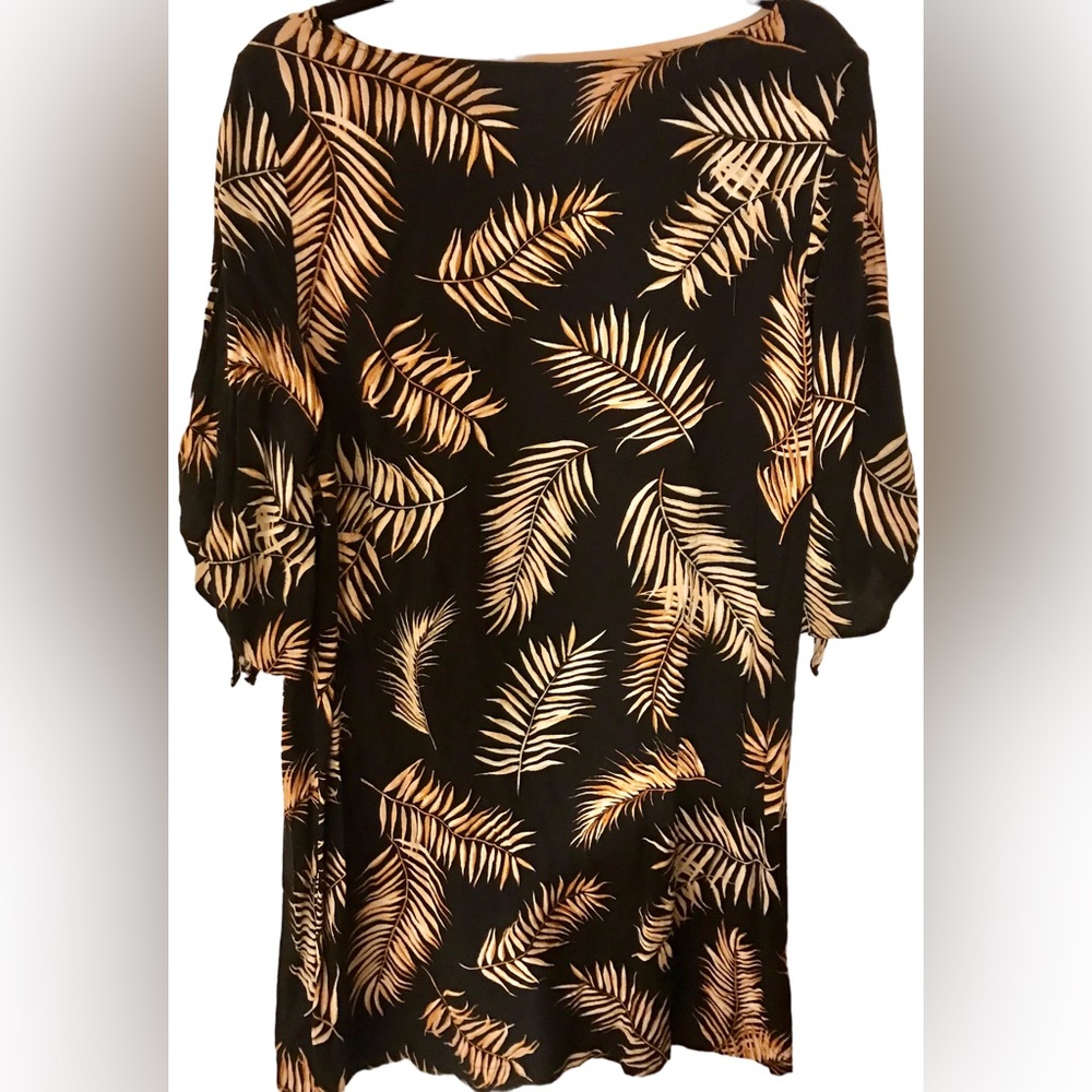 H&M VISCOSE COAT NECK DRESS